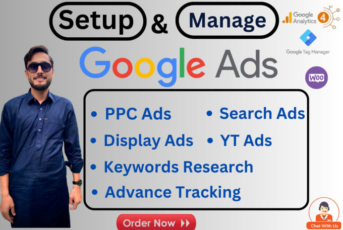 Gig Preview - Professionally setup and optimize google adwards or PPC ads campaigns