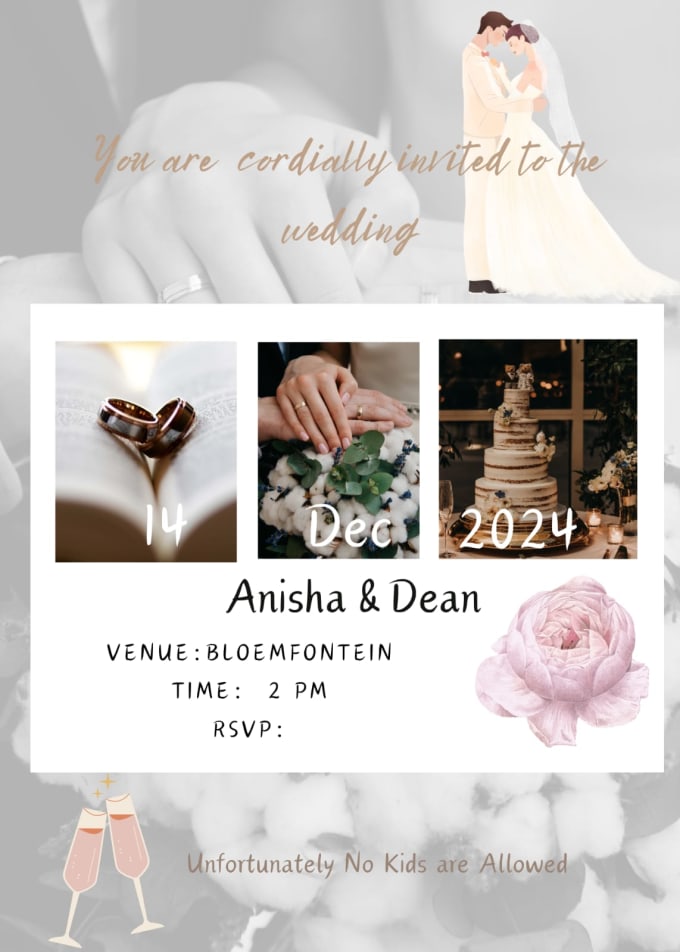 Gig Preview - Help you create invitations for any occasion