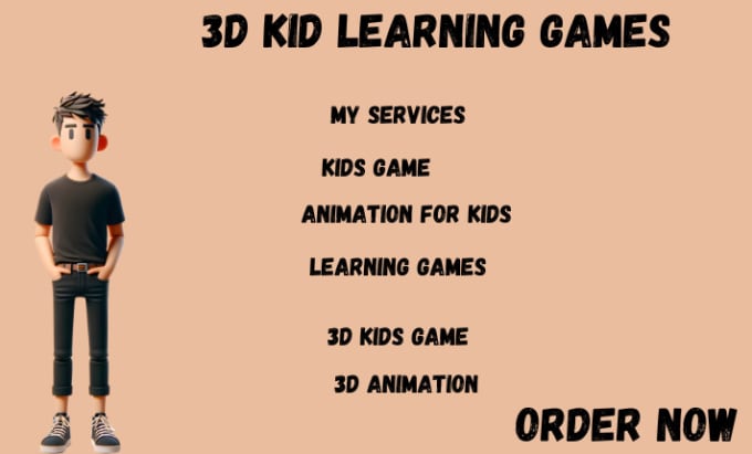 Gig Preview - Kid learning app quiz app education website kids game education app development