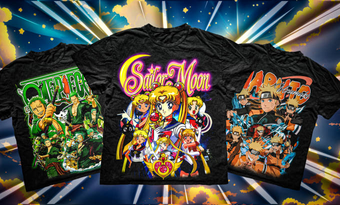 Gig Preview - Crazy custom anime vintage bootleg t shirt design