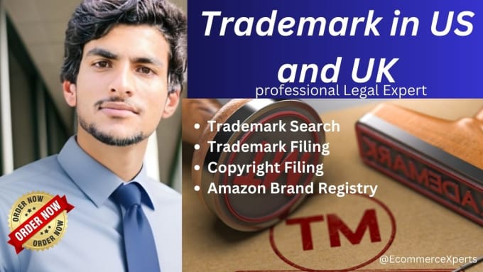 Gig Preview - File your uspto trademark, uspto verified account creation amazon brand registry