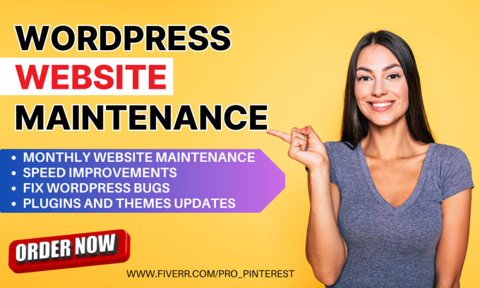 Bestseller - do wordpress support and wordpress website maintenance