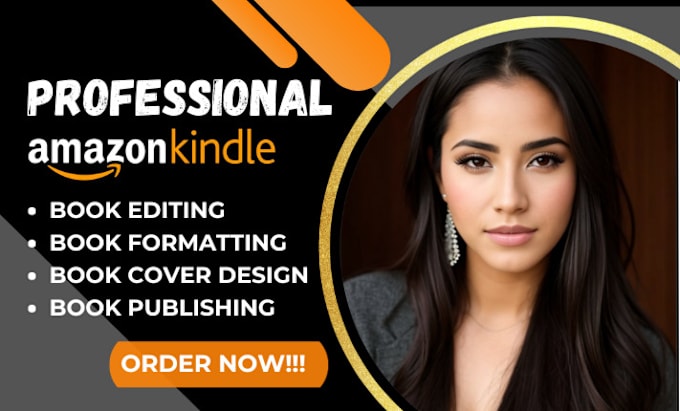 Gig Preview - Do book formatting for amazon, kdp amazon kdp book publishing kdp book promotion