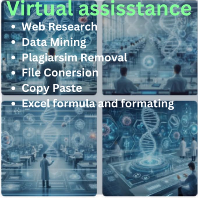 Bestseller - do data entry data collection web research admin support excel data PDF convert