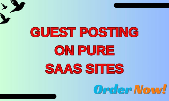 Gig Preview - Do guest post on saas sites with authority backlinks