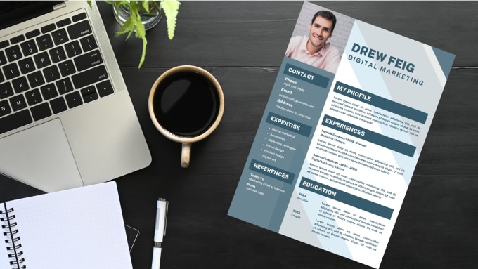 Gig Preview - Build professional resume design and CV design