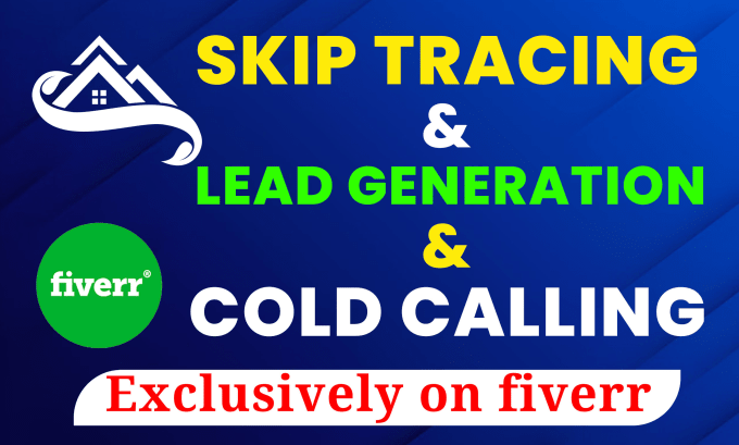 Bestseller - provide real estate cold calling,with  skip tracing