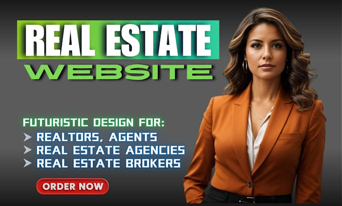 Gig Preview - Design realtor, agent, real estate website in wordpress integrate idx mls