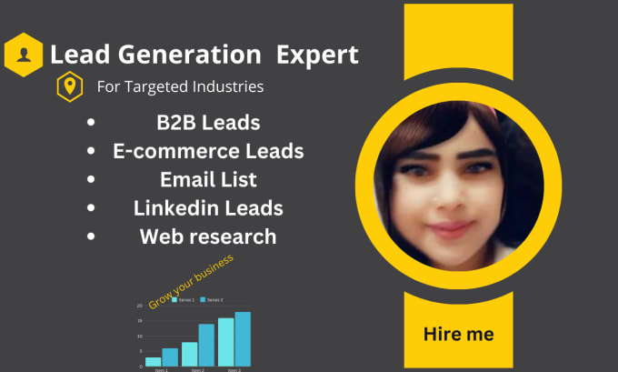 Gig Preview - Do professional b2b lead generation and email listing service