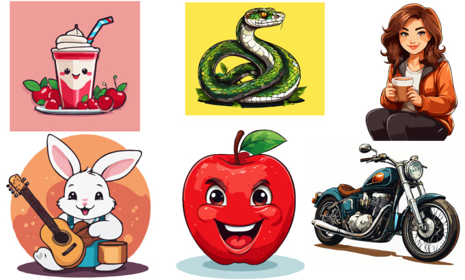 Bestseller - illustration clipart, line art sticker ai to vector clip art