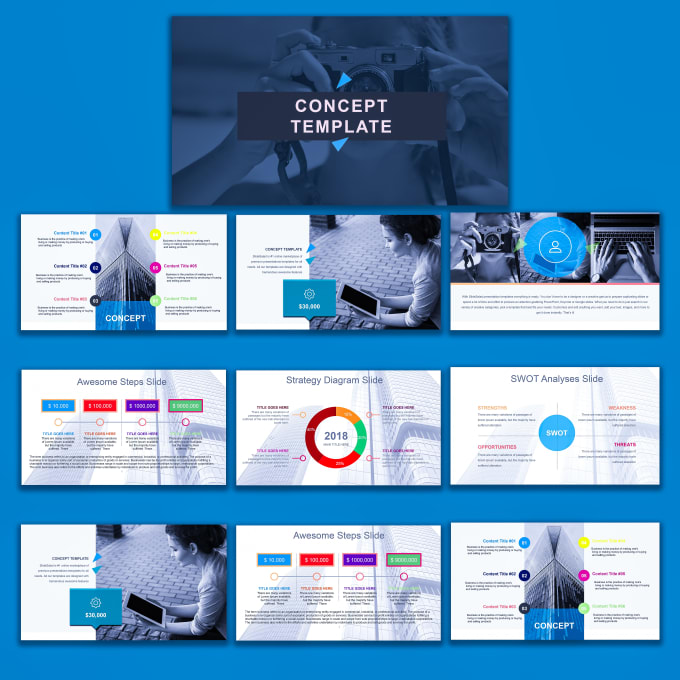 Bestseller - create design powerpoint presentations, investor pitch deck