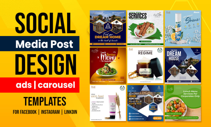 Gig Preview - Design professional social media design posts