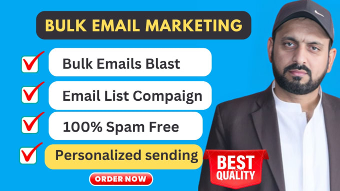 Bestseller - send personalized bulk emails from my gmail for marketing compaign mass blast