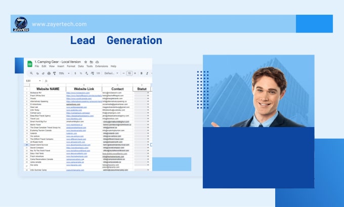 Gig Preview - Provide lead generation service