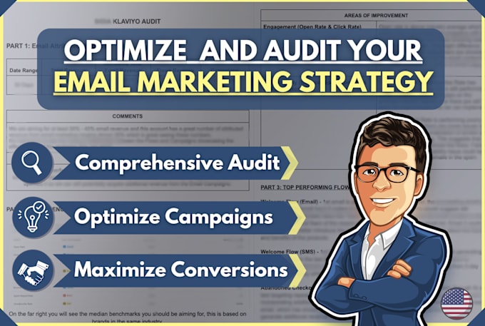 Gig Preview - Professionally audit your email marketing strategy