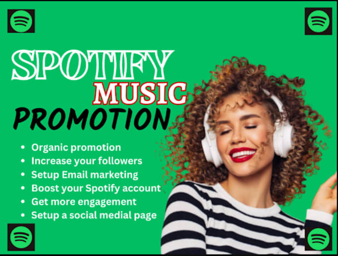 Gig Preview - Do organic spotify album promotion, spotify music promotion