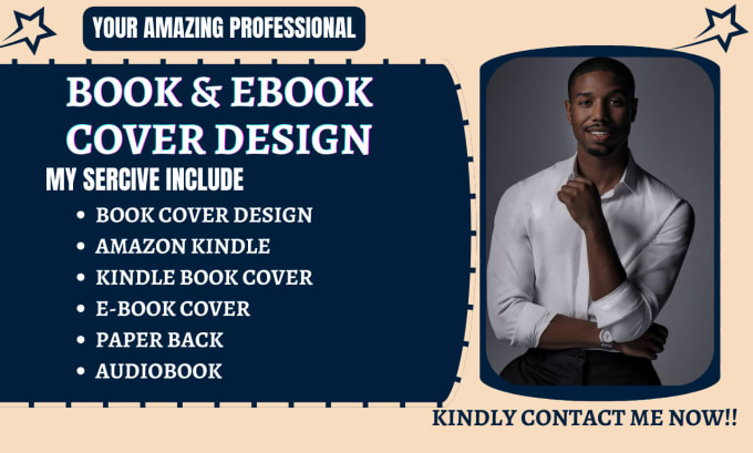 Gig Preview - Do book cover design, ebook cover, amazon cover design, kindle paperback cover