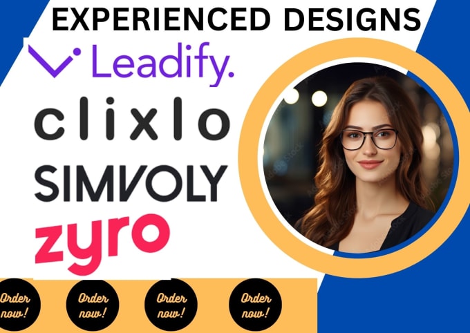 Gig Preview - Set up simvoly clixlo landing pages leadific funnel clixlo leadconector