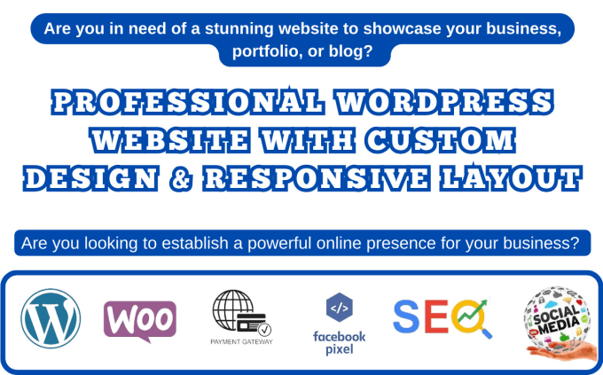 Bestseller - create professional wordpress website with custom design