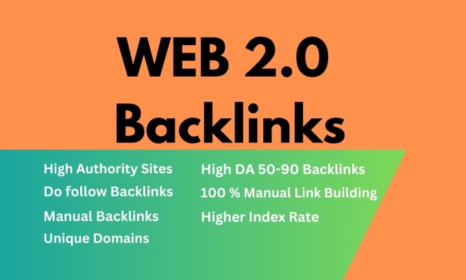 Gig Preview - Manually create  web 2 0 backlinks