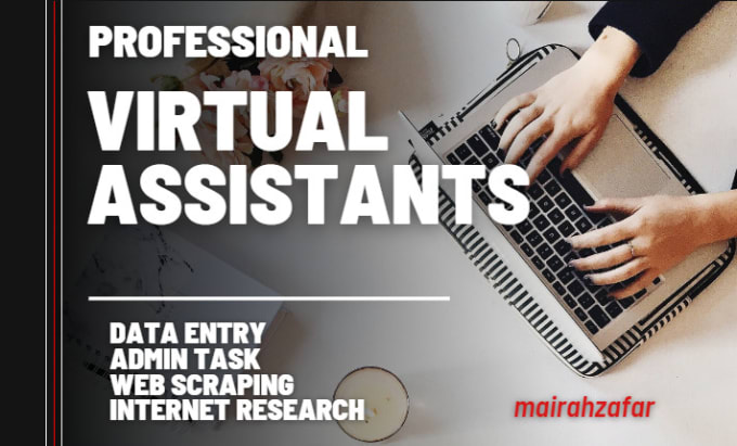 Gig Preview - Do any virtual assistant, data entry and web research job