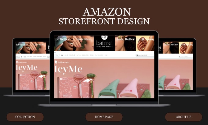 Gig Preview - Create your amazon storefront, your amazon brand story, and amazon storefont