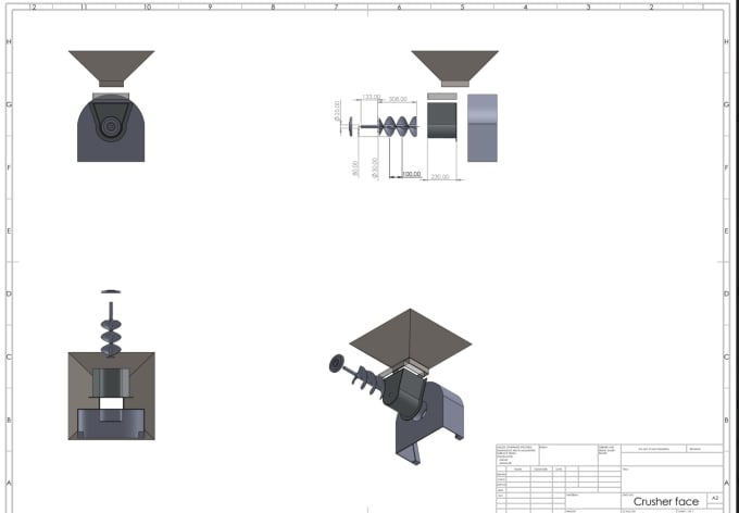 Gig Preview - Do 3d modeling, 2d drawing and flow simulation in solidworks