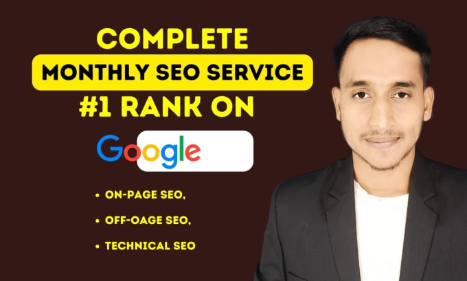 Gig Preview - Complete monthly SEO service for wordpress, wix, shopify