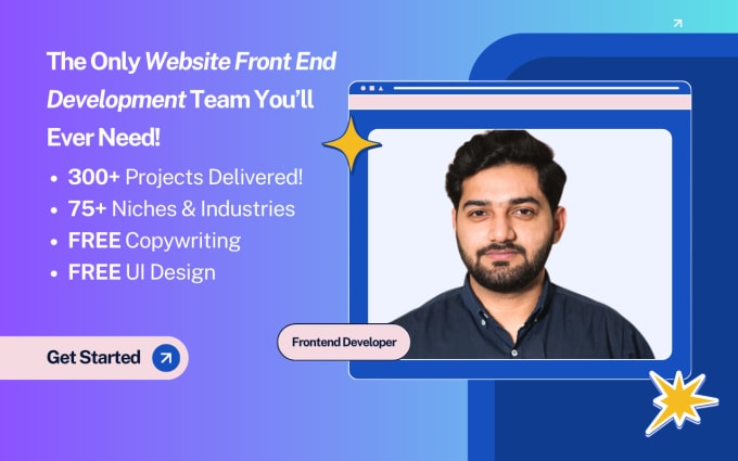 Gig Preview - Do website front end development