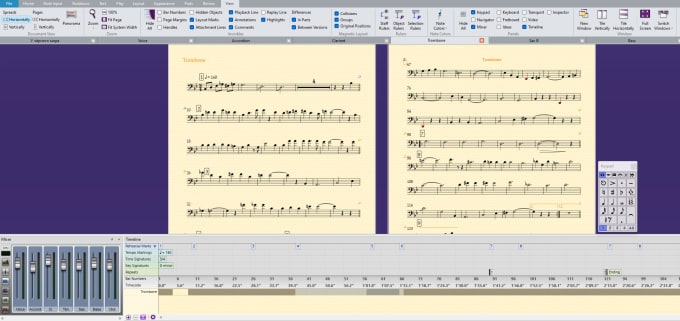 Gig Preview - Transcribe musical intstrument to sheet music by ear