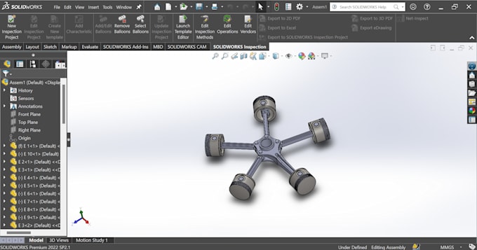 Gig Preview - Do mechanical design and 3d products modeling using solidworks