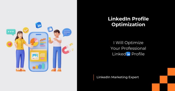 Gig Preview - Optimize your professional linkedin profile