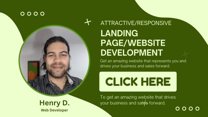 Gig Preview - Build a custom wordpress landing site for your business