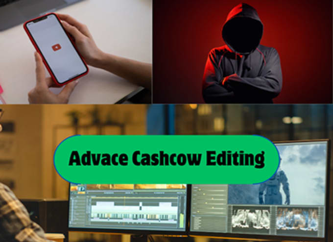 Gig Preview - Be your professional cash cow video maker or editor