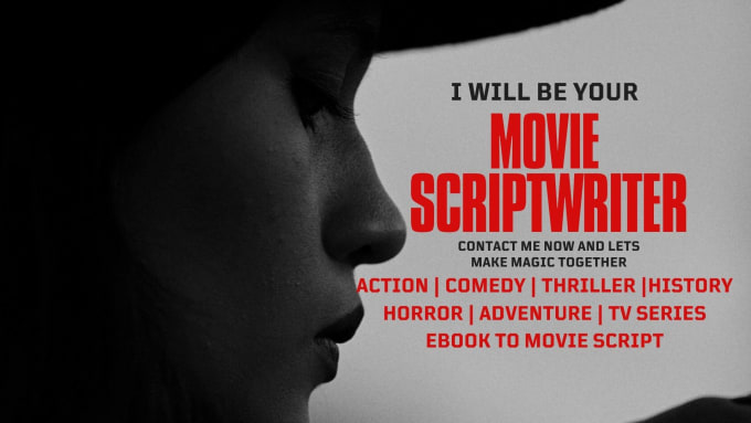 Gig Preview - Be your action movie screenwriter, writing feature films, movie scriptwriter