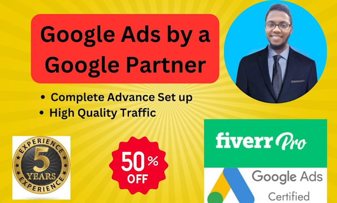 Gig Preview - Set up and manage highly profitable google ads PPC campaigns