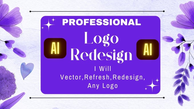 Bestseller - design redesign redraw recreate vectorize and update logo 3d