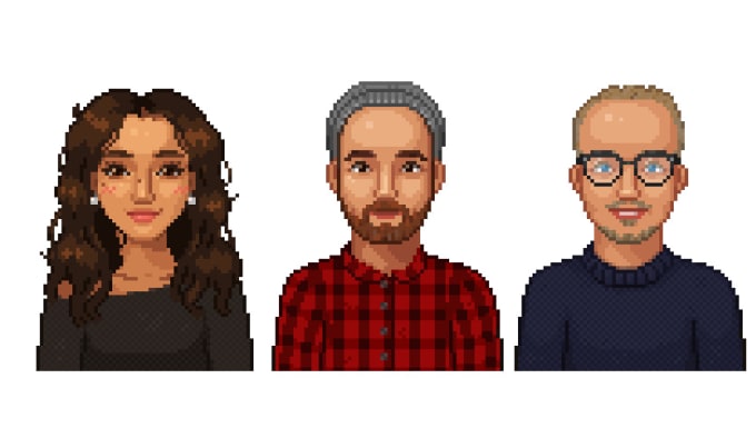 Gig Preview - Create detailed pixel art portraits