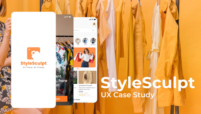 Gig Preview - Design a UI UX case study for your mobile application