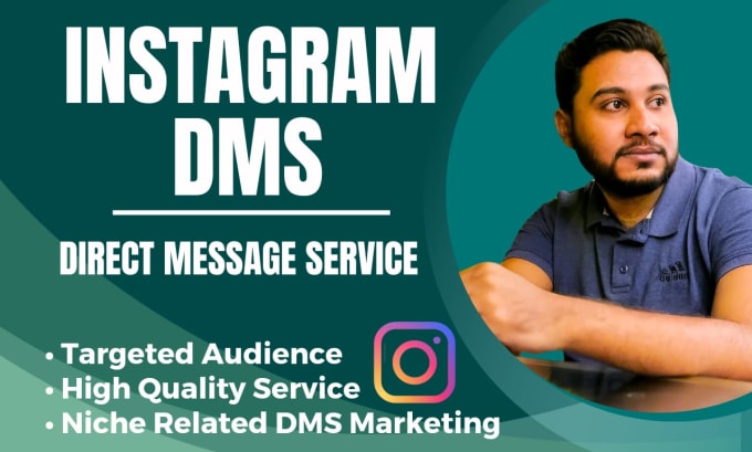 Gig Preview - Provide targeted instagram dms or direct messaging service