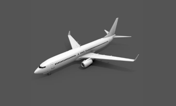 Gig Preview - Design aircraft, airplane, aircraft animation with realistic renders