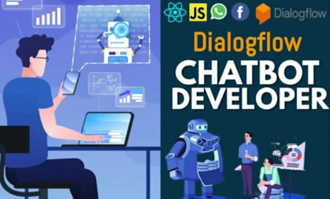 Gig Preview - Create a chatbot for  dialogflow es and dialogflow cx