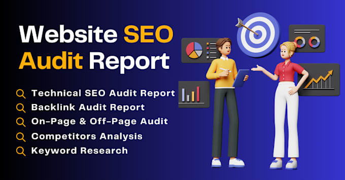 Gig Preview - Create an expert website SEO audit report with long term action plan to rank top