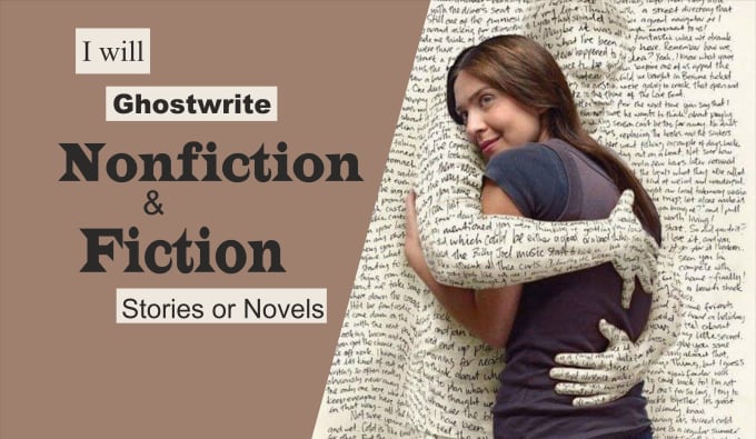 Gig Preview - Ghostwrite you fabulous fiction and nonfiction stories or books