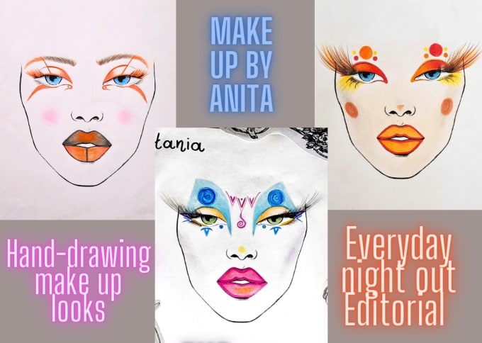 Bestseller - make a custom make up of your choice on a piece of paper