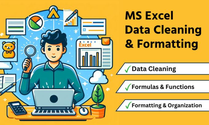 Bestseller - do fastest ms excel data cleaning and formatting for you