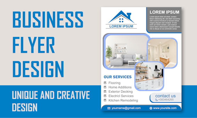 Gig Preview - Modern business flyer design for print and digital use