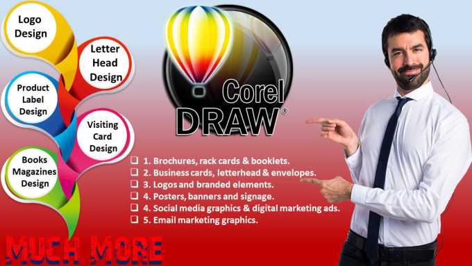 Gig Preview - Do coreldraw graphics design