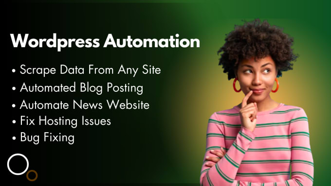 Gig Preview - Create fully automated wordpress site with auto posting