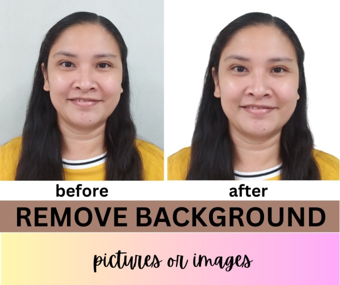 Gig Preview - Do background removal on photo images and pictures